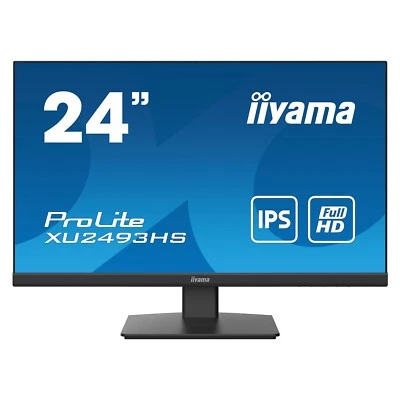 IIYAMA 24" ProLite IPS FHD 75Hz 4ms Monitor 250 cd/m2 1:1000 16:9 HDMI DP - Image 1 of 4