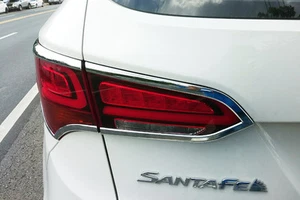 Autoclover Chrome Rear Lamp Cover Molding 4p for 2016 ~ 2018 Hyundai Santa Fe - Bild 1 von 12