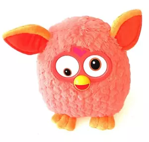 Furby / Furbies Boom ~ ORANGE PLUSH TOY ~ 8" Plush Soft Toy 2013 - Picture 1 of 3