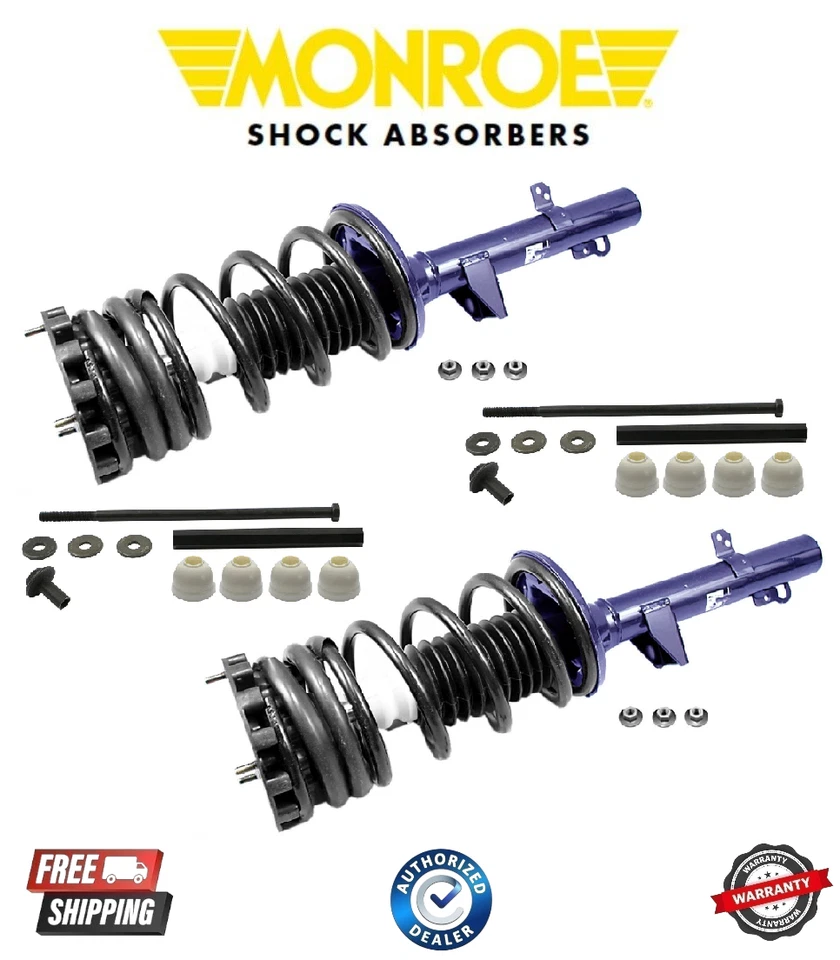For 1994-2005 Mercury Sable Monroe 4PCS Set Rear Complete Strut w/ Sway Bar Link - Image 1 of 1