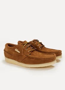 Clarks Originals Herren Wallabee Boot Cola Wildleder Schuhe Größe UK 9 - 9 1/2G - Bild 1 von 5