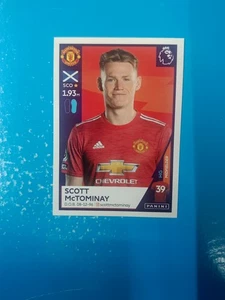 Figurina Panini Premier League 2020-2021 New N 429 Scott McTominay Manchester Un - Foto 1 di 1