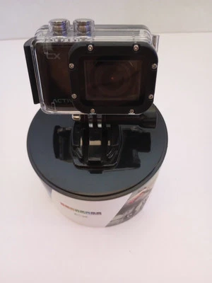 CX Activeon Action BlackCamera 1080p Micro SD Waterproof Case Battery Never Used - Image 1 of 4