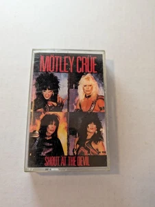 Mötley Crüe Shout at the Devil Cassette 1983 Elektra Asylum - Picture 1 of 3