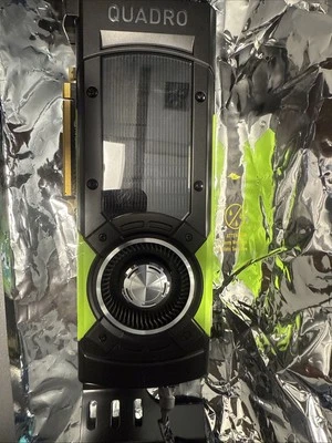 HP NVIDIA Quadro P6000 24GB GDDR5 Graphics Video Card GPU with Bracket - Image 1 of 4