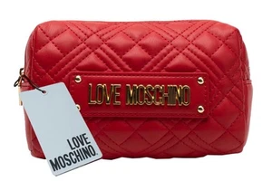 LOVE MOSCHINO Clutch Woman Color Red MO07 T1P - Picture 1 of 11