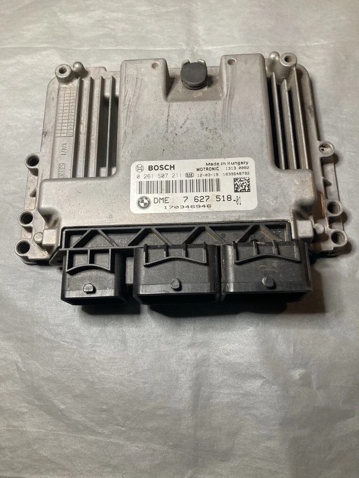 Módulo informático motor Mini Cooper 2011 2012 ECM unidad ECU P: 7 627 518 ¡OEM! Foto 1 de 4