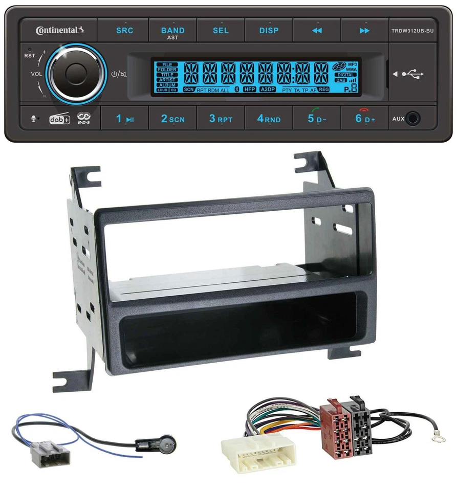 Continental MP3 DAB USB Bluetooth Autoradio für Nissan Juke (J15, 2010-2014) - Bild 1 von 4