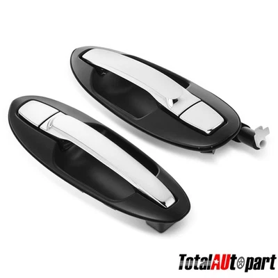 2x Manija de puerta exterior para Hyundai Sonata 2002-2005 Kia Optima 01-05 lateral trasero Foto 1 de 4