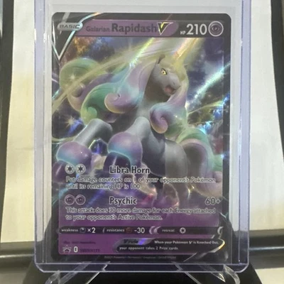 Galarian Rapidash V SWSH111 SWSH: Sword & Shield Promo Cards Holo - Image 1 of 4