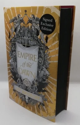 Jay Kristoff EMPIRE OF THE DAWN Signed Waterstones Exclusive Edition Hardback - Image 1 of 4