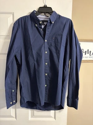 Tommy Hilfiger Men's Button-Down Shirt Size Large - Image 1 of 3