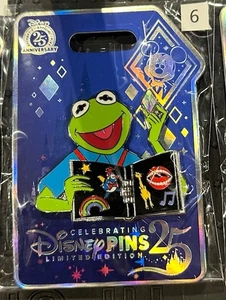 Trade With Character Kermit Muppets Pin 25 Jahre Pin Trading Event Exclusive - Bild 1 von 1