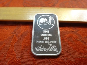 Lote de barras de arte de plata vintage Towne (Sanford Back) 1 OZ .999 Th - sin precio base - Imagen 1 de 3