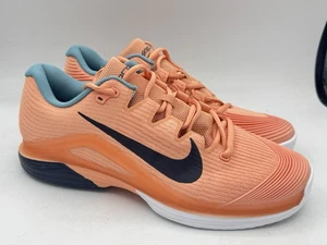 NikeCourt Air Zoom Vapor 12 HC Apricot Agate Obsidian FV5552-800 Men’s Size 11 - Picture 1 of 6