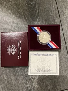 1992 US Olympic Coins Half Dollar Proof - Picture 1 of 3