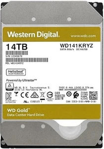 Western Digital Gold 14TB (7200RPM, 3,5", SATA III, 512MB Cache) - Bild 1 von 1