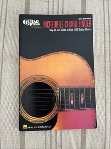 Incredible Chord Finder Hal Leonard Guitar Method 2nd Edition GOOD - Imagen 1 de 6