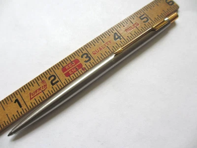 PARKER Bolígrafo Jotter Flecha Dorada Clip Bolígrafo Acero Inoxidable Cepillado ¡Escribe! Foto 1 de 4