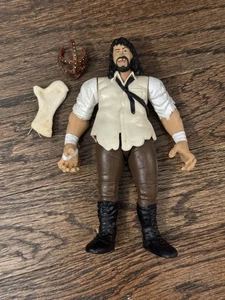 Figura de acción de lucha libre WWE Mankind 1998 Jakks Pacific suelta Mick Foley con calcetín - Imagen 1 de 3