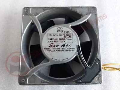 Sanyo Denki IO9SOO5 100v Ball Bearing 50/60hz Fan - Image 1 of 4