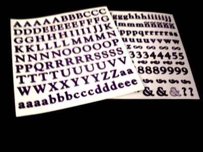 MEMORIAS CREATIVAS GRANDES LETRAS DEL ALFABETO ABC/123; COLORES IMPRESIONANTES Foto 1 de 2