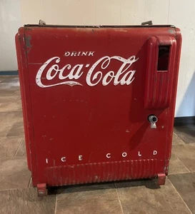 Vintage 1941 Original Coca-Cola Cooler Ice Chest TN-41-2 Coke Ice Cold - Picture 1 of 15