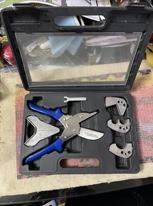 6 Pce Multi Cutter Anvil Faithful Set Plastic Conduit,Pipe,Trunking,PVC,226100 - Picture 1 of 18