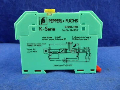 Pepperl+Fuchs KG30-T30 Switching Amplifiers K Part No. 14490S Pepperl+Fuchs - image 1 of 4
