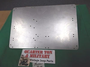 Dash Master Data plate M-series Fits jeep Willys M38 M38A1 M170 (P80) - Picture 1 of 2