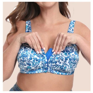 Sexy Front Hooks Bra Lady Bras Unpadded Breathable Miss Lingerie Ma'am Brassiere - Picture 1 of 6