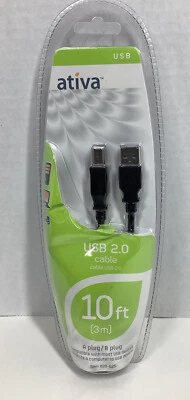 USB cable extension usb 2.0 extension cable 10ft  - Image 1 of 2