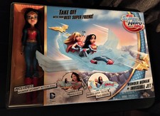 DC Comics ~ DC Super Hero Girls - Wonder Woman + Invisible Jet ~ BRAND NEW