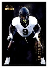 2021 Wild Card Matte #MBC-44 CARLOS BASHAM JR. RC Wake Forest Demon Deacons