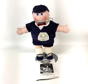 Patch Kids Jeffrey Nicholas Limited Edition # 936 Cabbage Porcelain w/ Box/Stand - Imagen 1 de 9