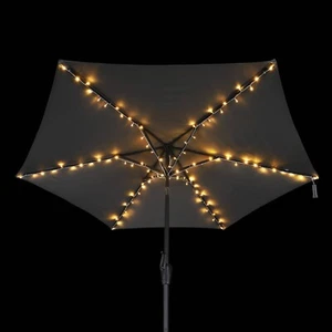 Solar patio umbrella light Warm light US - Picture 1 of 12