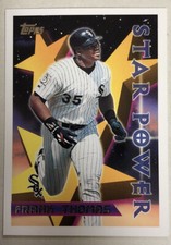 1996 Topps Frank Thomas Baseball Card #229 White Sox High Grade