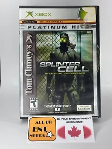 Splinter Cell Platinum Hits (Microsoft Xbox, 2002) G1 Manual Tested - Bild 1 von 3