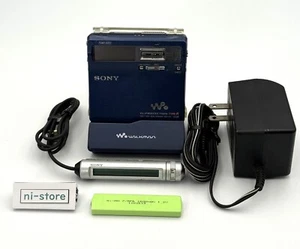 Sony Walkman MZ-N1 Navy Blue MDLP Minidisc Net MD Recorder Player - Excellent - Picture 1 of 18