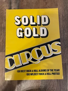 Solid Gold Circus Magazine 1978 PPB 100 Photographs & Record Reviews - Picture 1 of 3