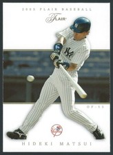 2005 Fleer Flair Baseball card (1 - 50)  PICK/Choose Player