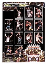 Alonzo Mourning - 1993 Topps Black Gold - Certified Winner A  13/25