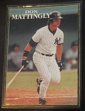 1991 Promotional HOF Don Mattingly New York Yankees 