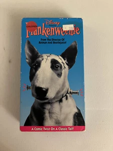 Disney's Frankenweenie VHS Movie Tape Video Comical Childrens Family Movie - Foto 1 di 4