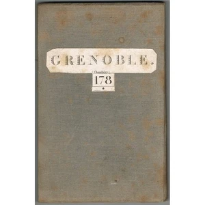 KARTE Generalstab GRENOBLE Nr. 178 Montferra Autrans Sardieux Virieu Le TOUVET 1852 - Bild 1 von 5