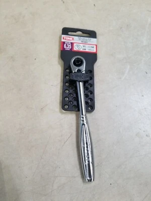 TONE 1/4" Ratchet Handle Socket Hold Type 6.35 mm Hand Tool  RH2H Japan - Image 1 of 3