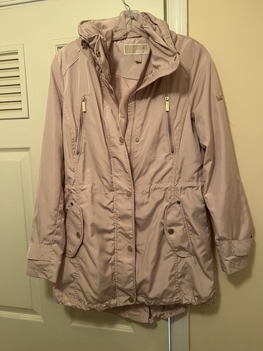 Michael Kors Giacca Donna S Rosa Giacomoda A Scatto E Cerniera Impermeabile