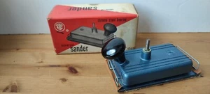 Lijadora oscilante ETC en caja carpintería genuina vintage - utilería/decoración - Imagen 1 de 11