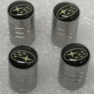 Set of 4 Subaru tire valves for car e2d1fcc3 - Picture 1 of 13