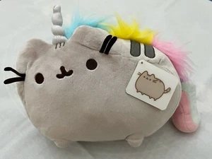 *New* Authentic GUND Pusheen the Cat Unicorn Rainbow Pusheenicorn Plush Toy 33cm - Picture 1 of 11